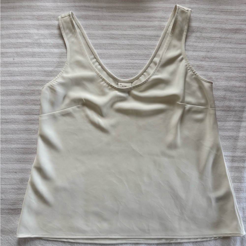 a new day Cream Tank Top